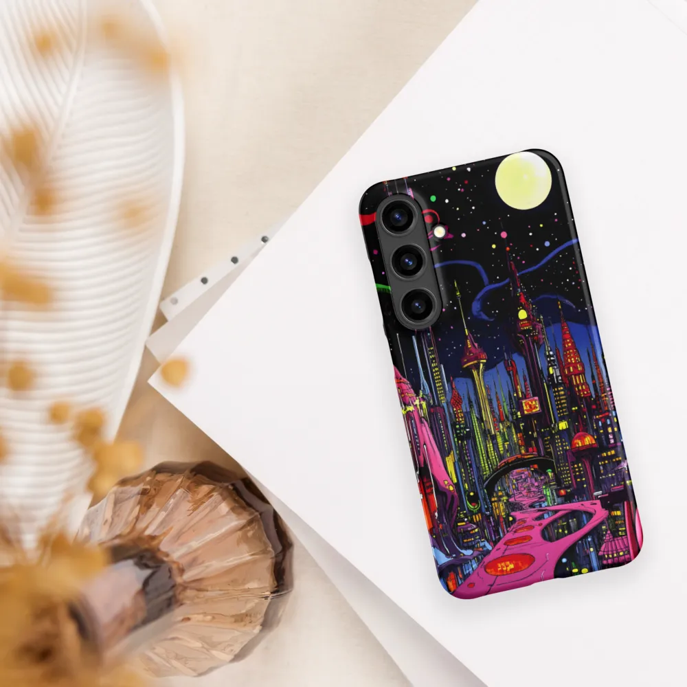 Neon Dreams of a Futuristic City