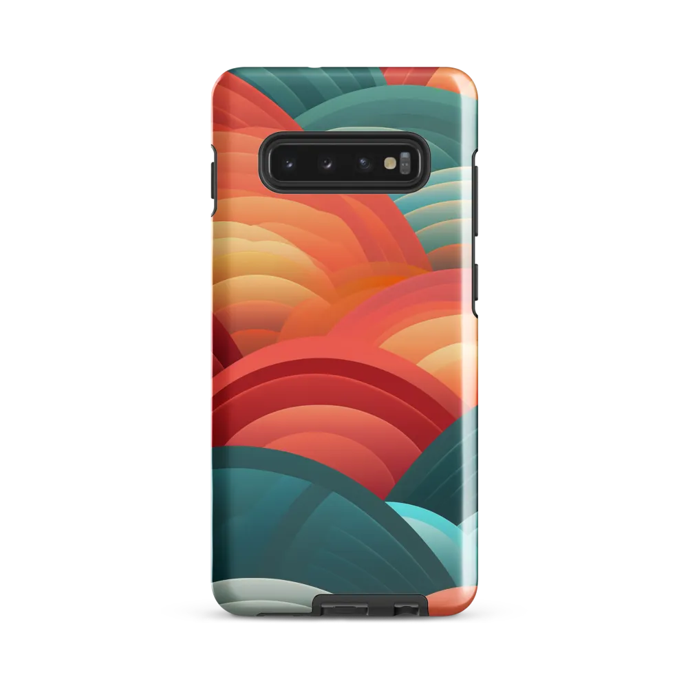 Rhythms of the Waves | Phone Case |  S10 Plus | Tough Case | Glossy