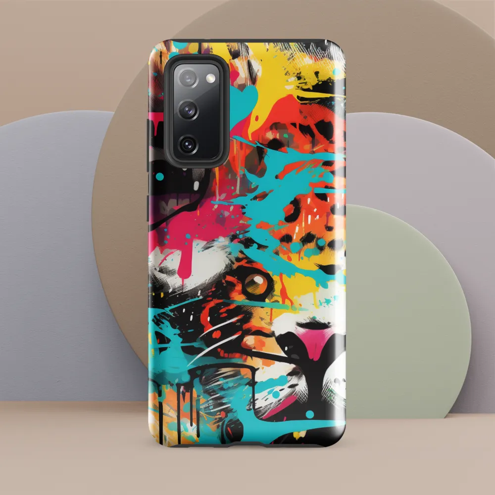 Fierce Fusion: Tiger and Lion in Graffiti