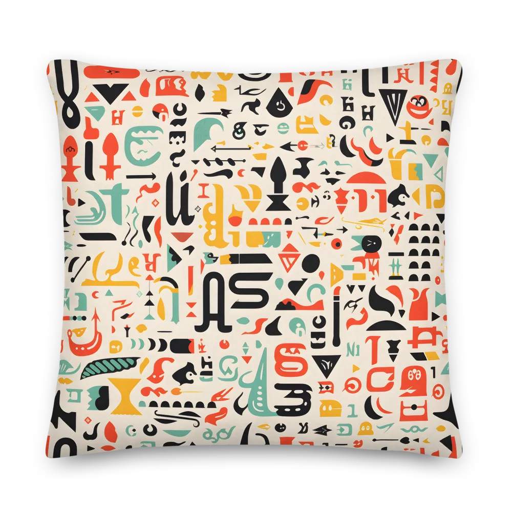 A Symphony of Symbols | Pillow & Pillow Case | Multiple Sizes