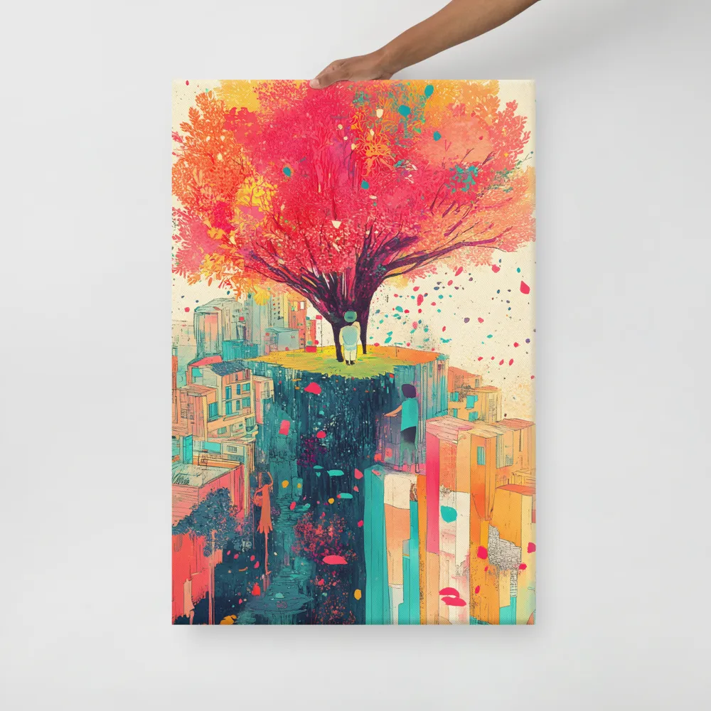 Whispers of Urban Dreams | Canvas | 24″×36″