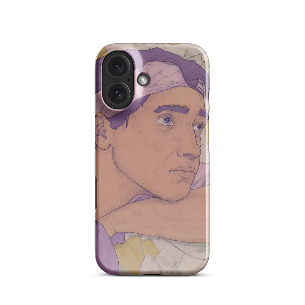 Contemplation in Pastel Hues | Phone Case |  16 | Snap Case | Glossy