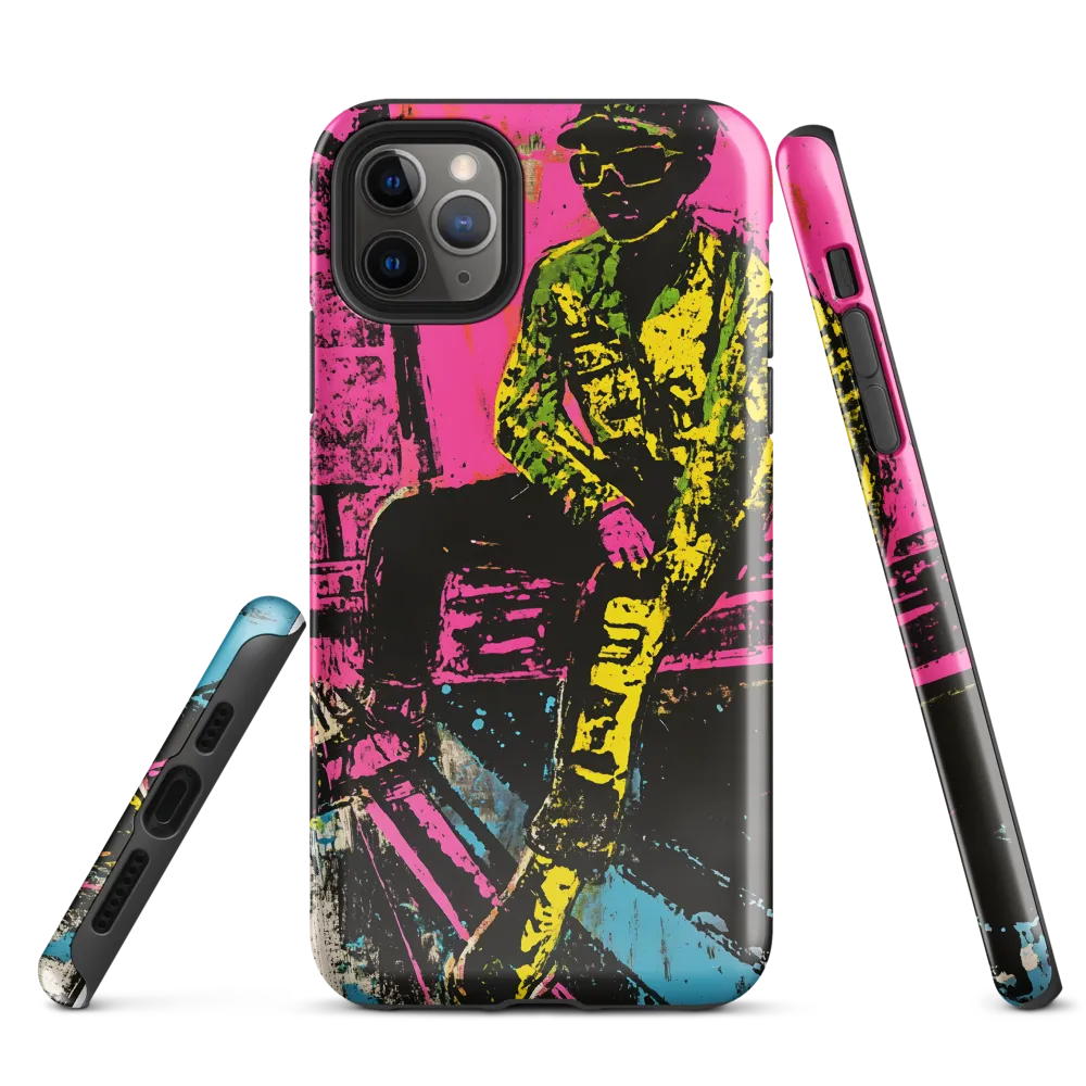 Neon Reflections | Phone Case |  11 Pro Max | Tough Case | Glossy