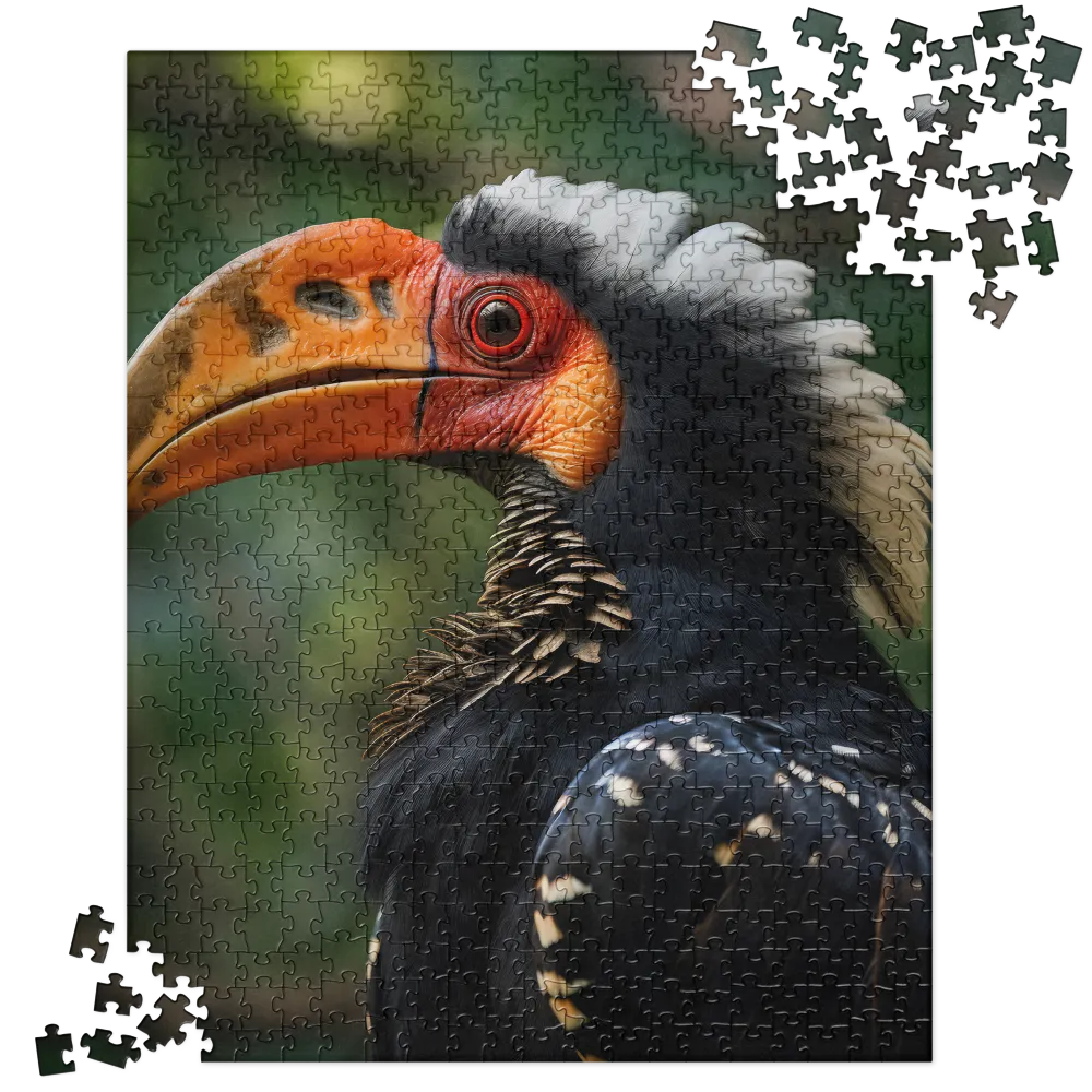 Majesty of the Hornbill | Jigsaw Puzzle | 520 pieces