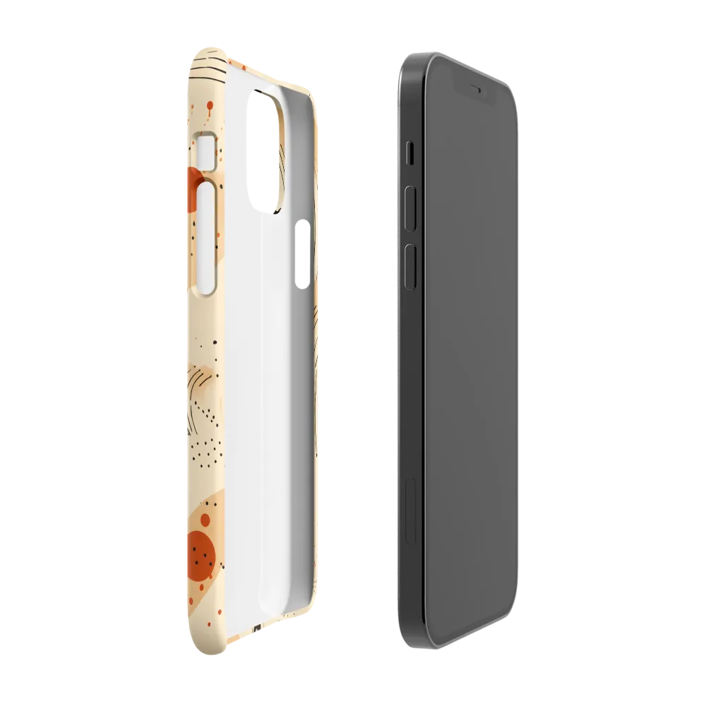 Playful Patterns in Earth Tones | Phone Case |  12 | Snap Case | Glossy