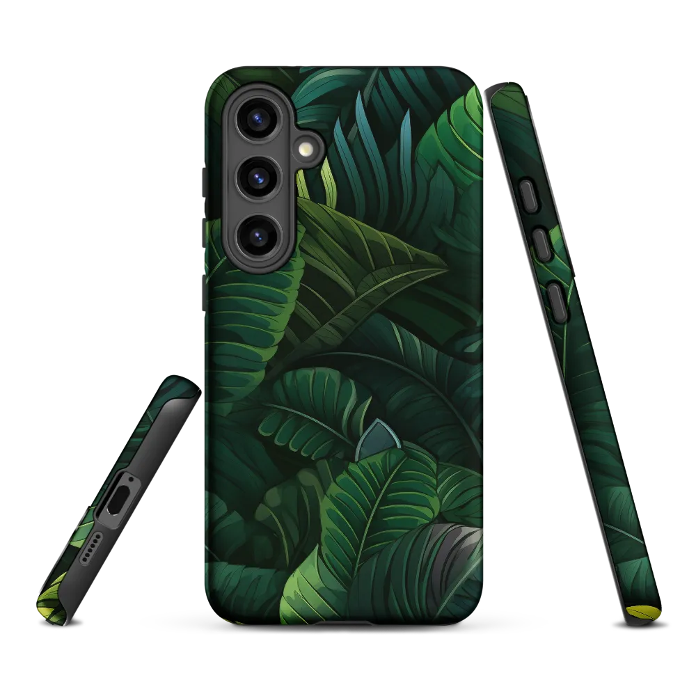Lush Canopy: A Tropical Foliage Study