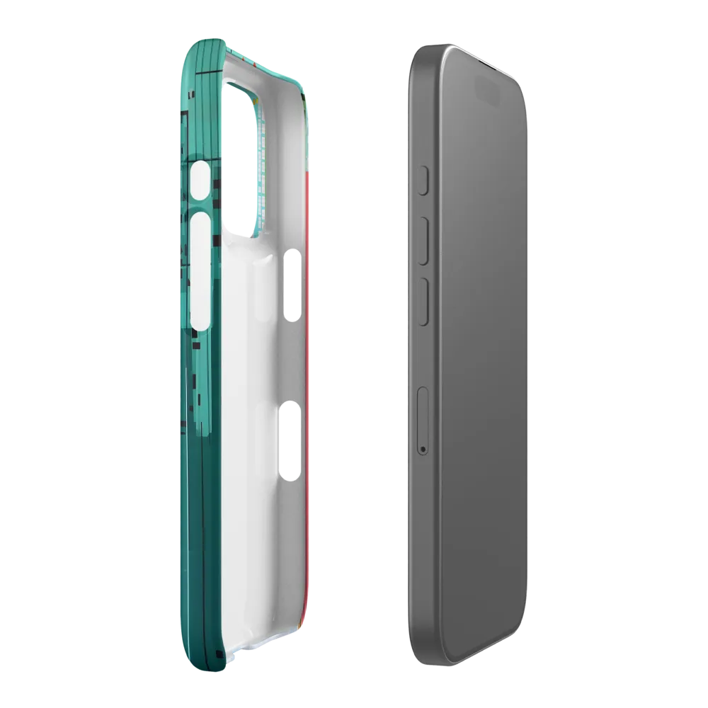 Urban Symphony in Turquoise