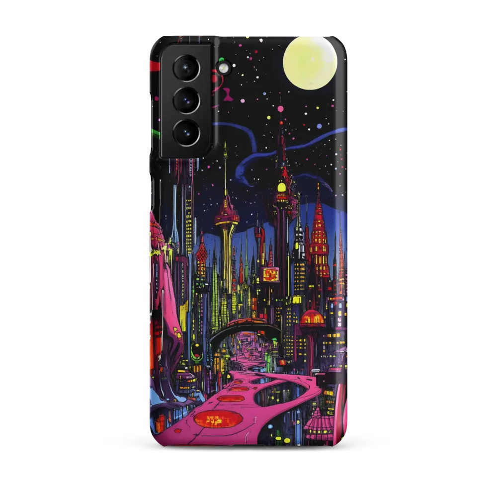 Neon Dreams of a Futuristic City