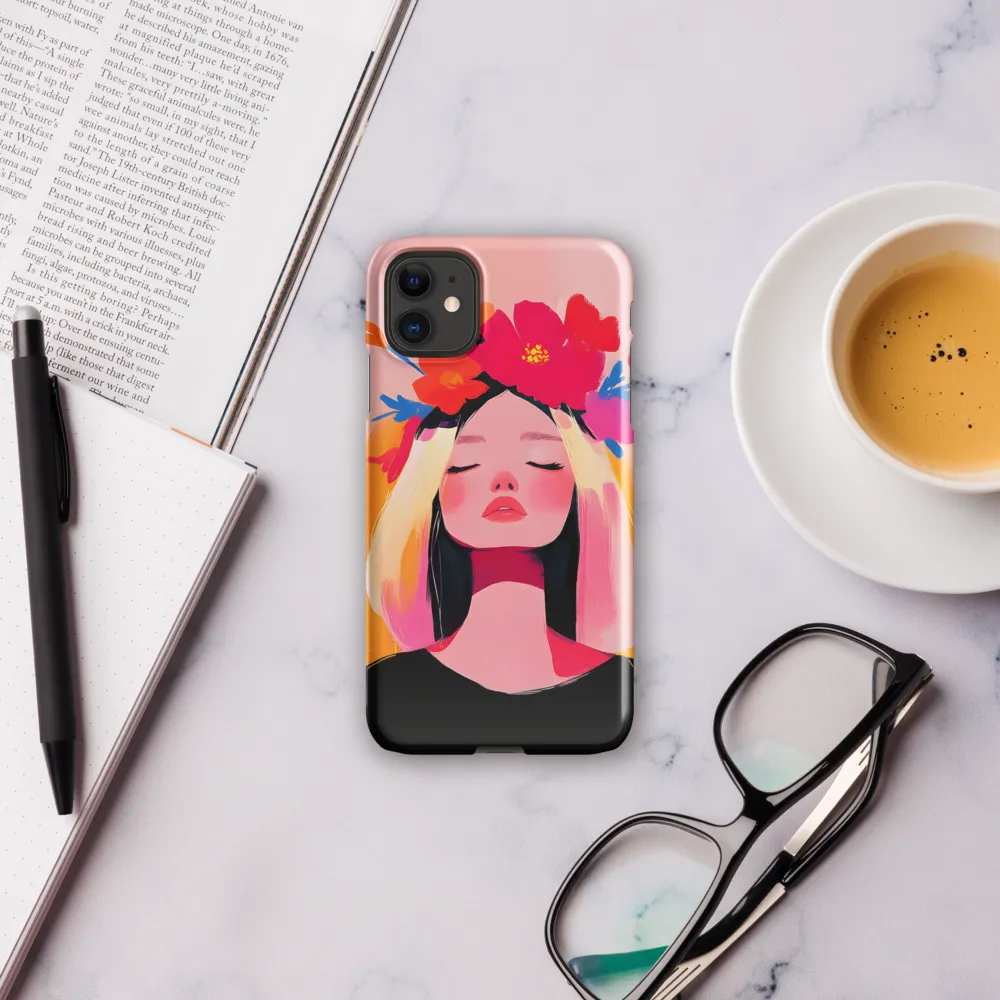 Floral Serenity | Phone Case |  11 | Snap Case | Glossy