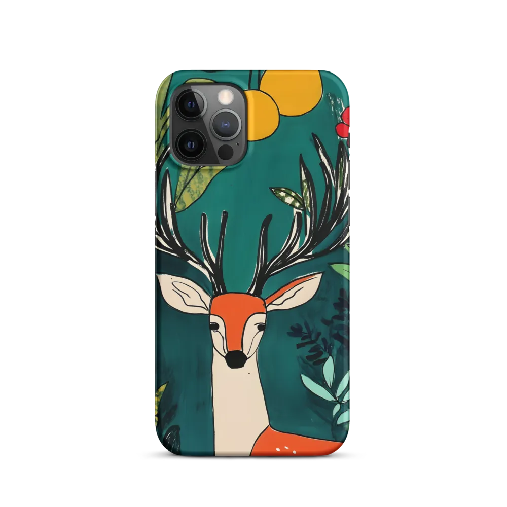Nature's Embrace: The Majestic Deer | Phone Case |  12 Pro | Snap Case | Matte