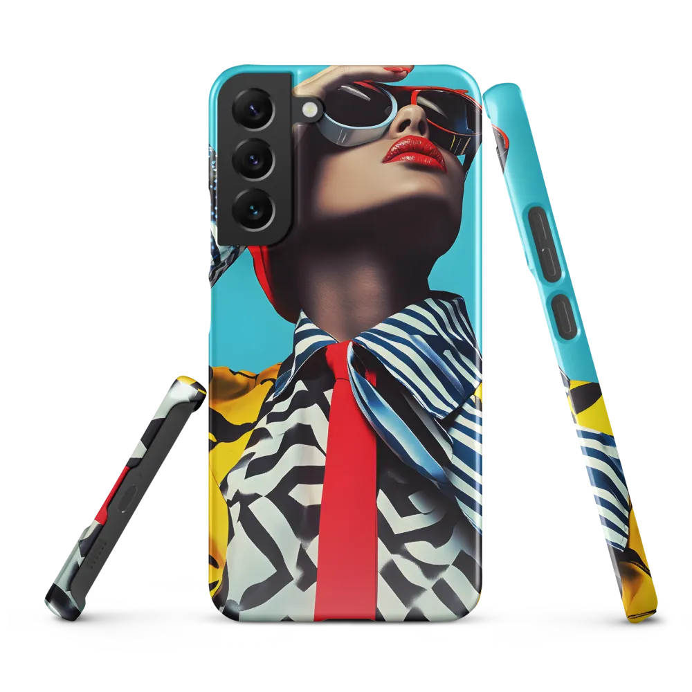 Chic Confidence in Bold Patterns