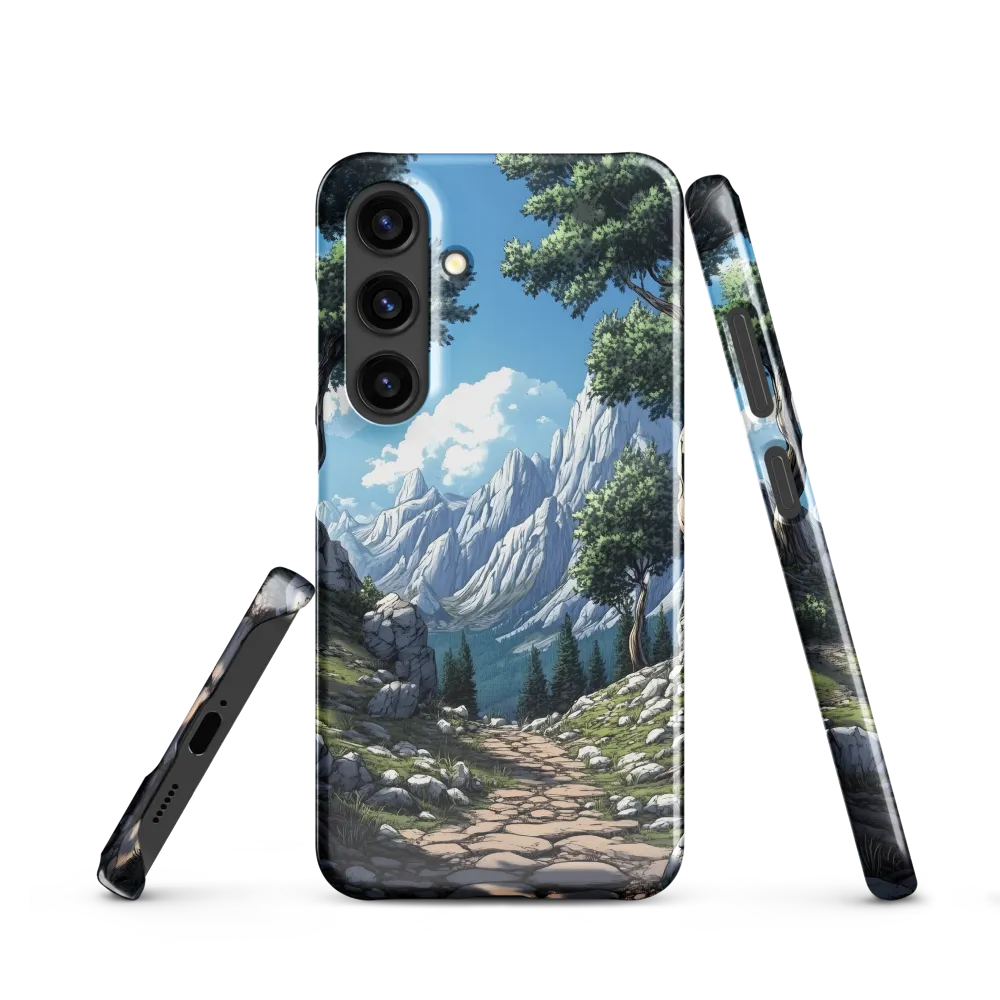 Journey Through Tranquility | Phone Case |  S24 | Snap Case | Glossy
