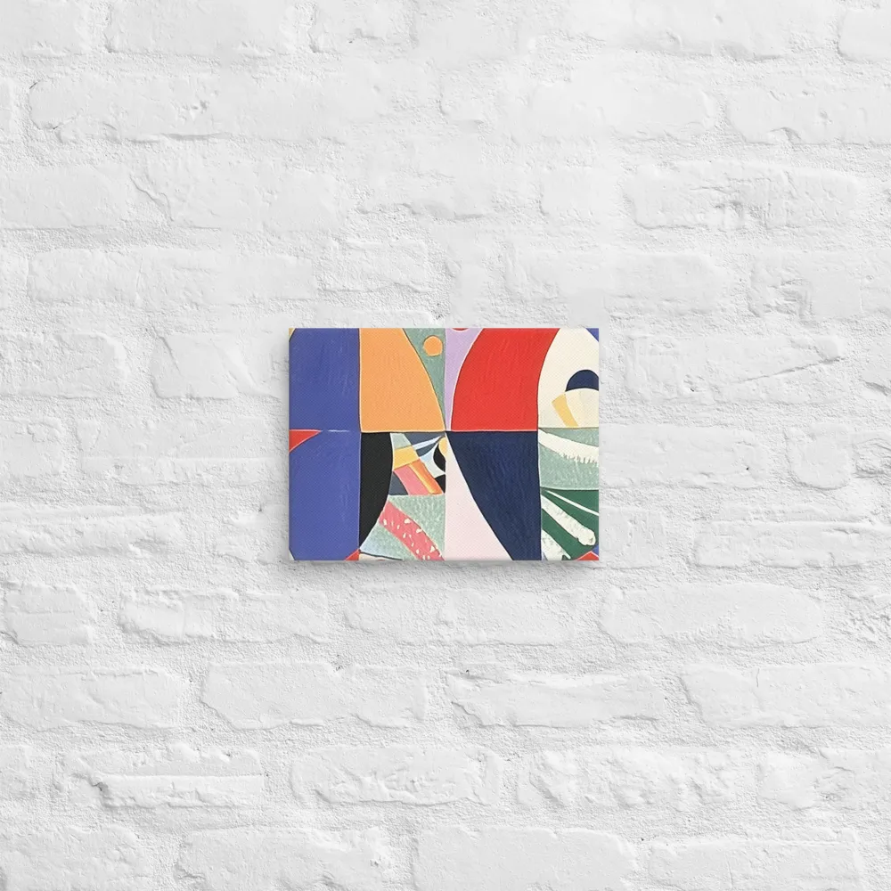 Dynamic Mosaic Symmetry | Canvas | 9″×12″