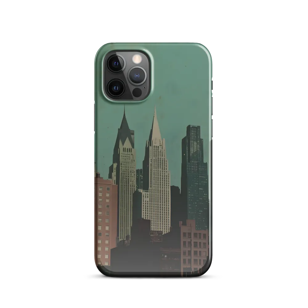 Urban Nostalgia: A Retro Cityscape