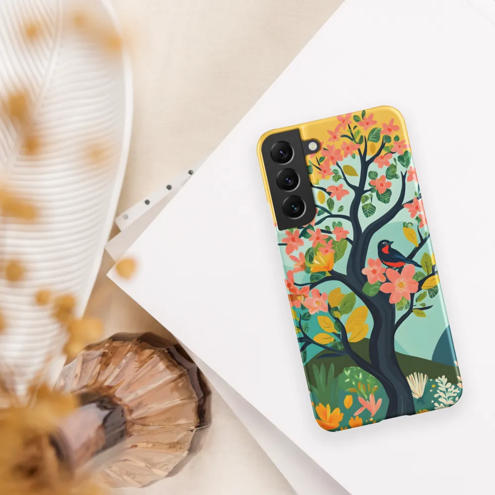 Spring Blossoms: A Serene Encounter