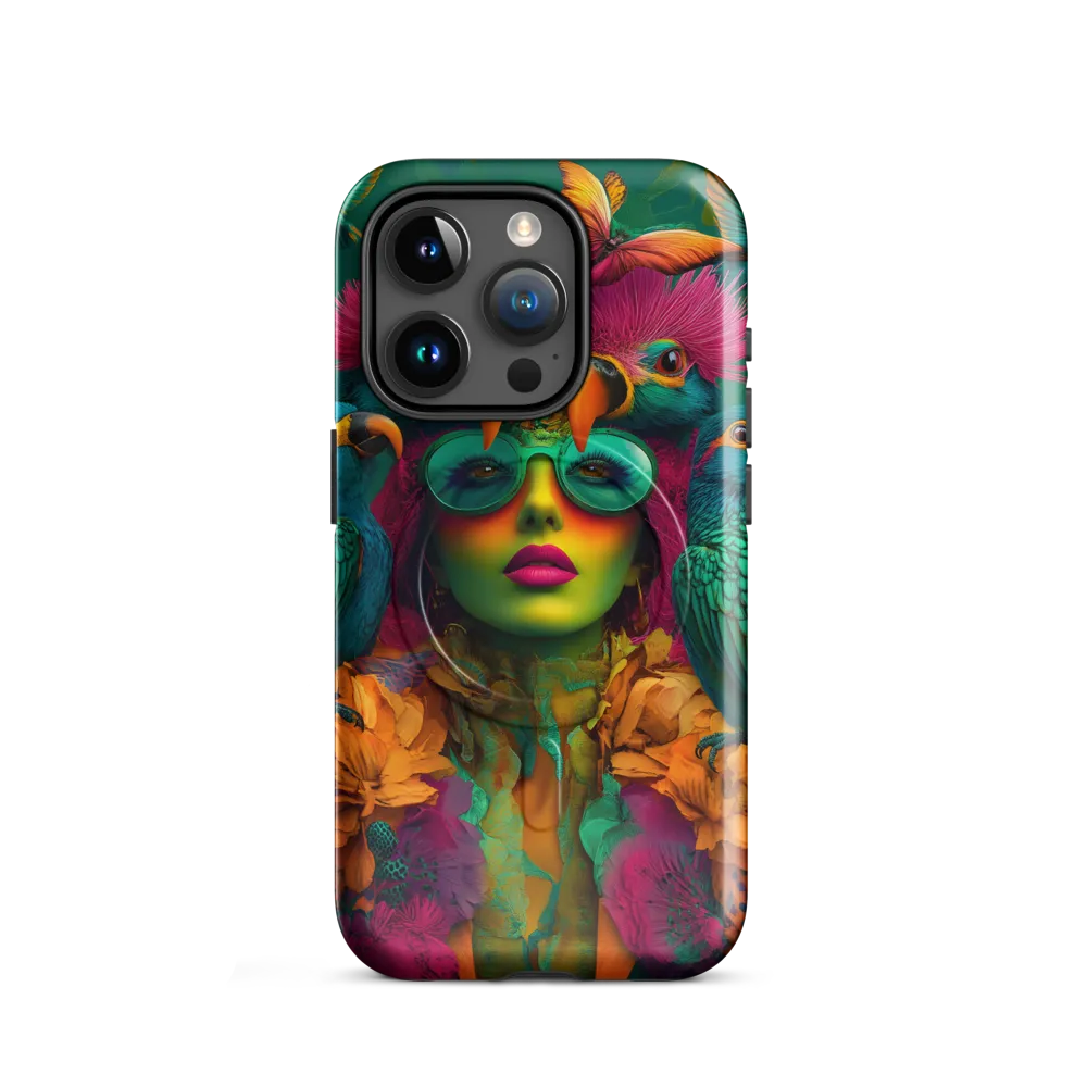 Tropical Reverie | Phone Case |  15 Pro | MagSafe® Tough Case | Glossy
