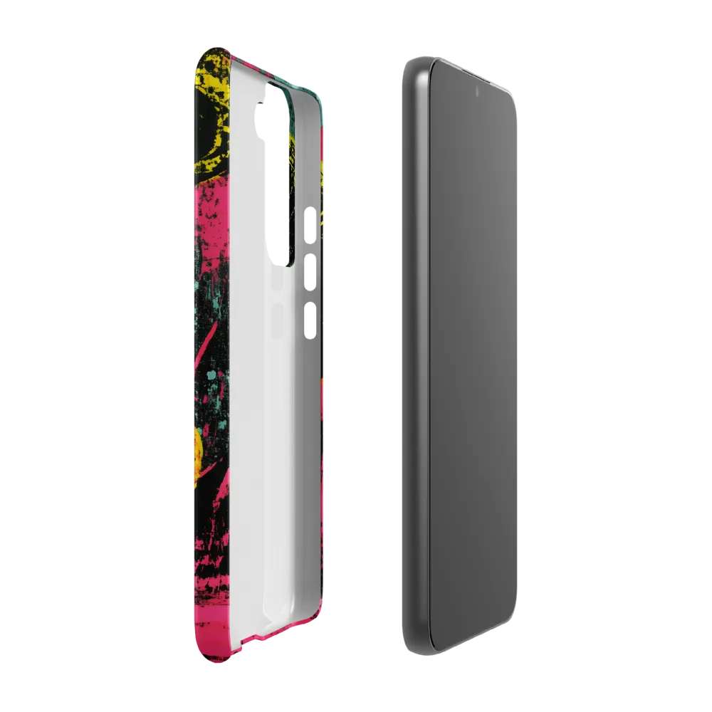 Cosmic Dance: An Abstract Exploration | Phone Case |  S22 Plus | Snap Case | Matte