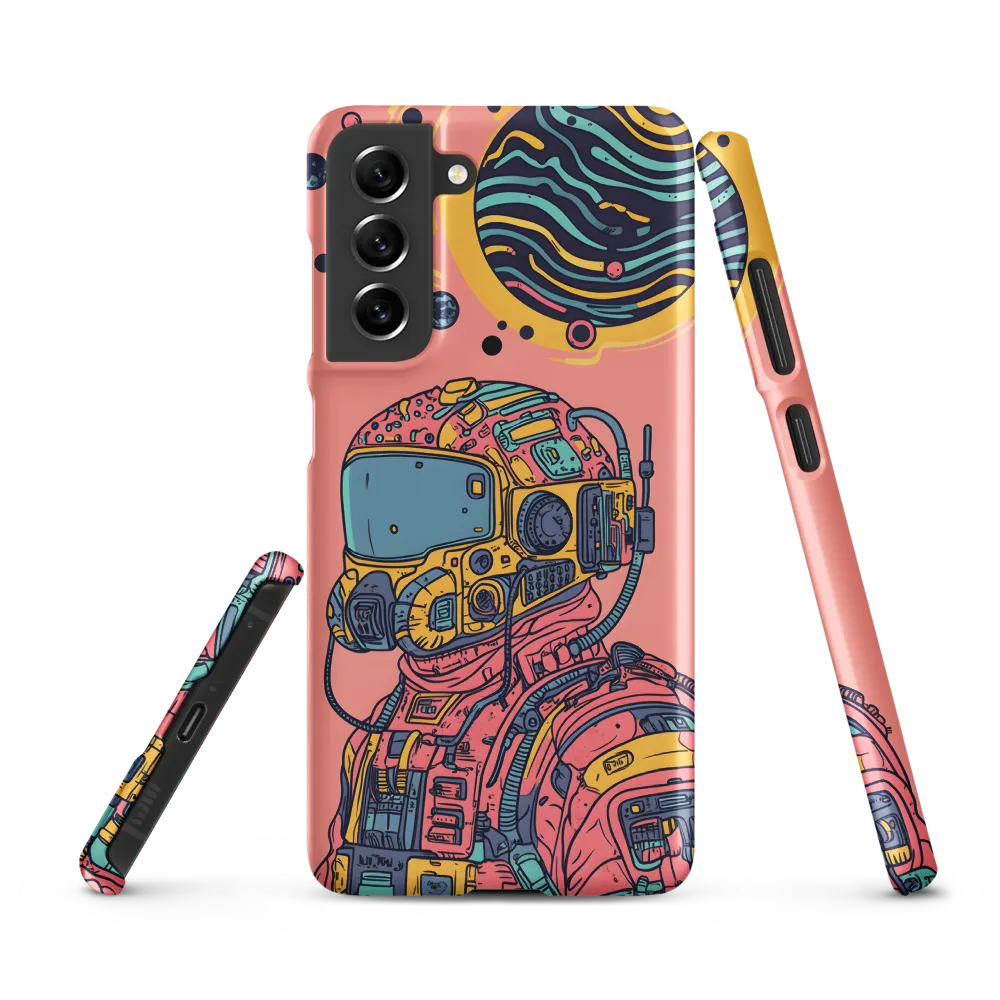 Exploration Beyond: A Digital Astronaut | Phone Case |  S21 FE | Snap Case | Matte