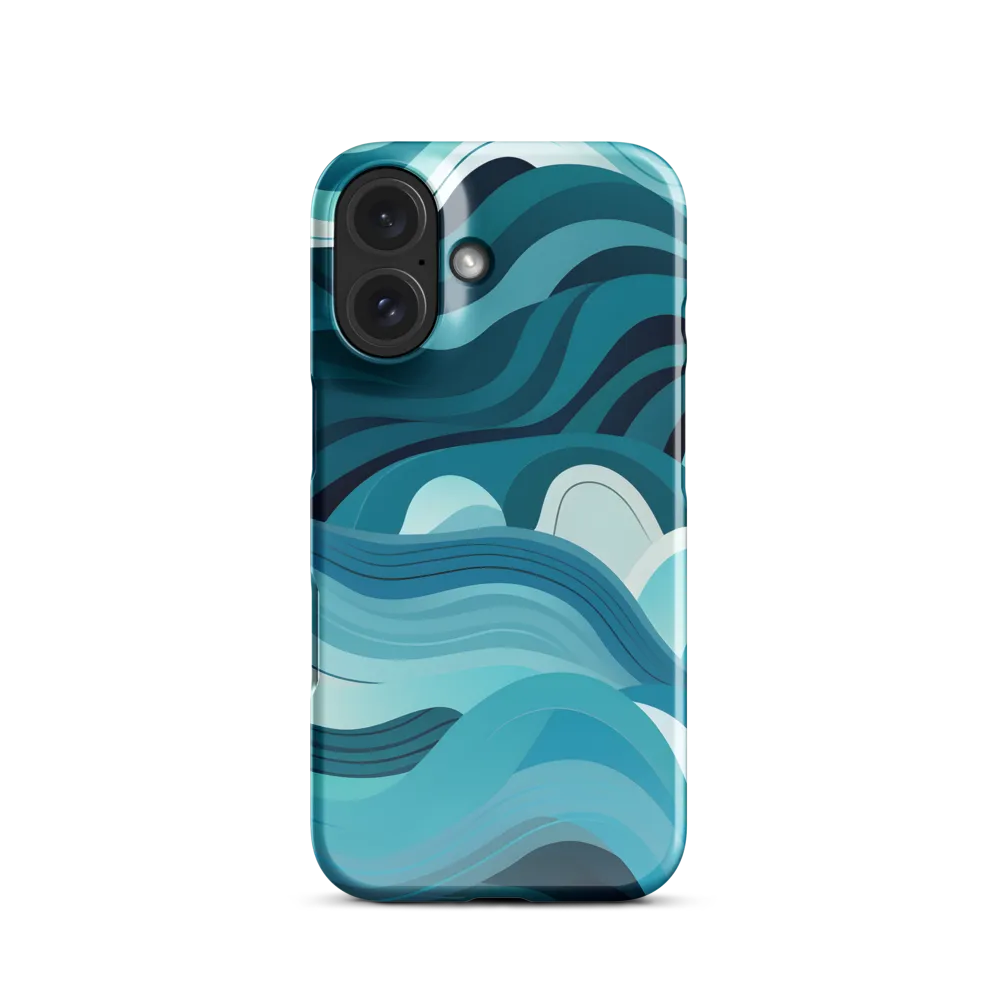 Ebb and Flow | Phone Case |  16 | Snap Case | Glossy