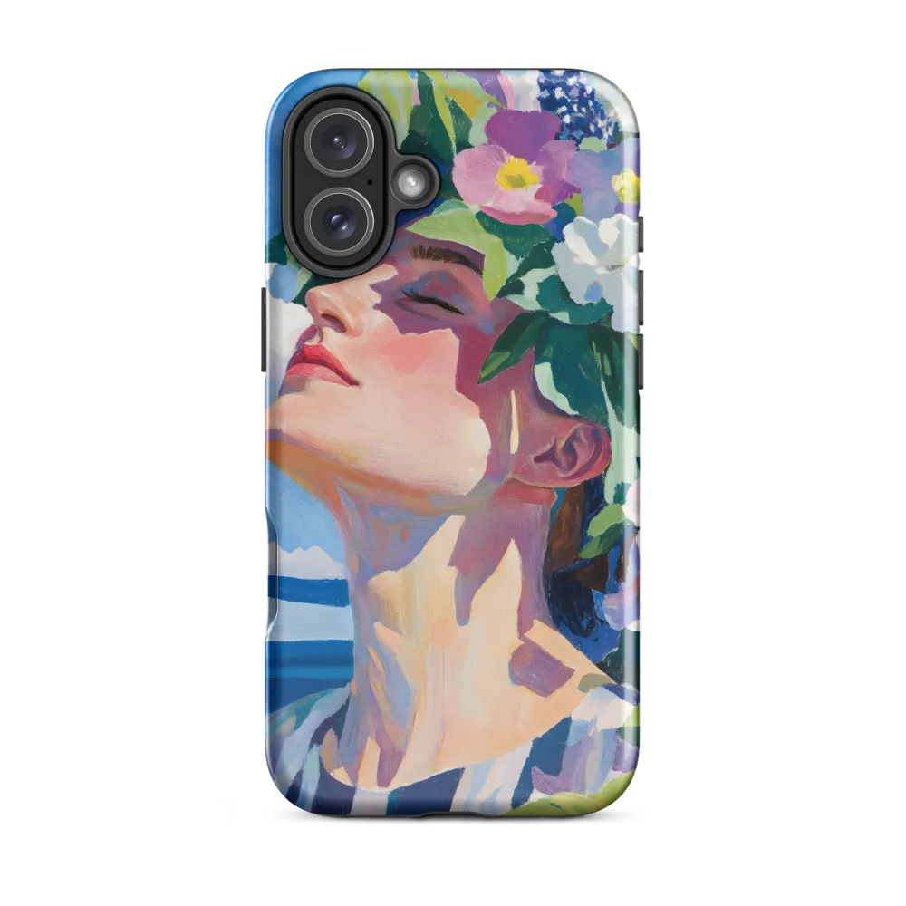 Blossom of Serenity | Phone Case |  16 Plus | Tough Case | Glossy