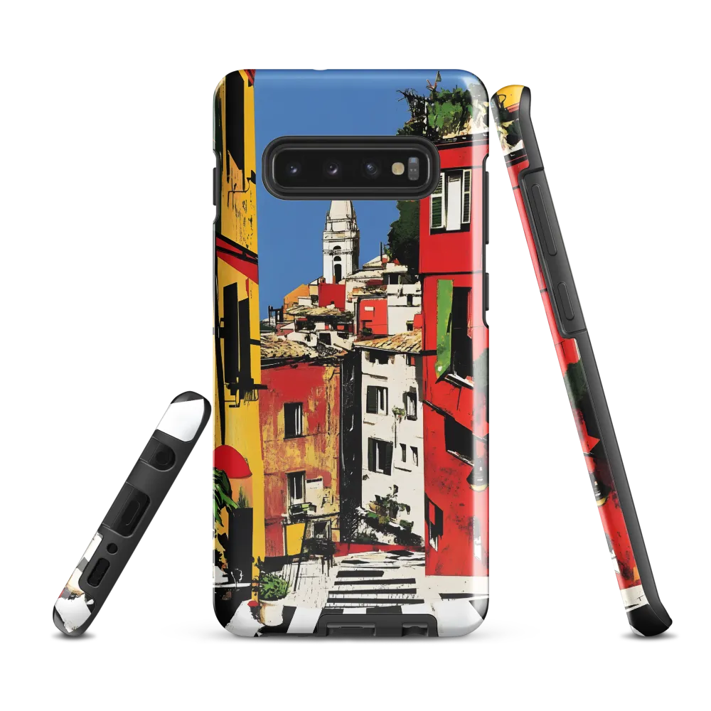 Colorful Streets of Urban Splendor | Phone Case |  S10 Plus | Tough Case | Glossy