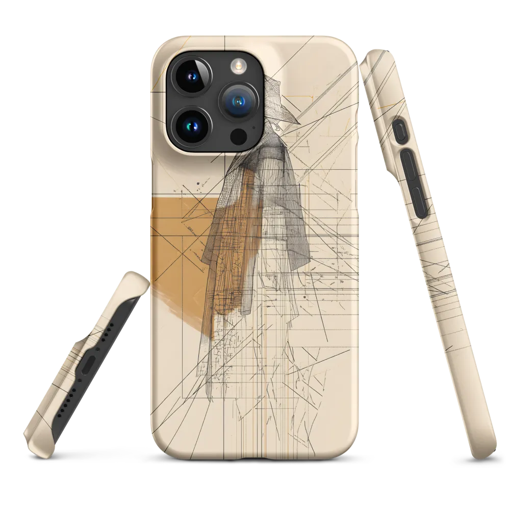 Abstract Profile: A Minimalist Exploration | Phone Case |  15 Pro Max | Snap Case | Matte