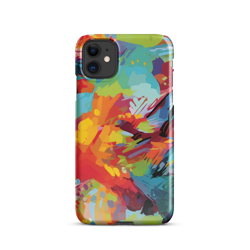 Colorful Lizard: An Abstract Adventure | Phone Case |  11 | Snap Case | Glossy