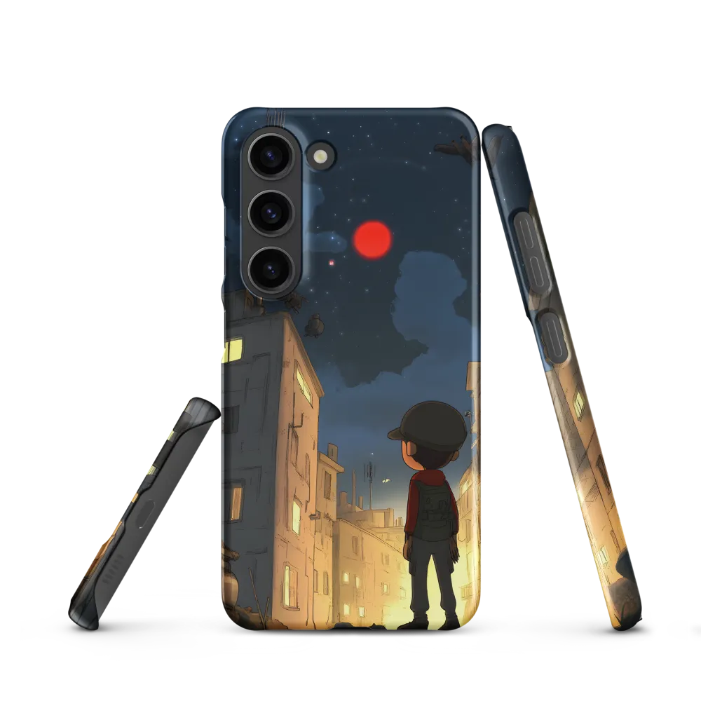 Gaze Towards Tomorrow | Phone Case |  S23 | Snap Case | Matte