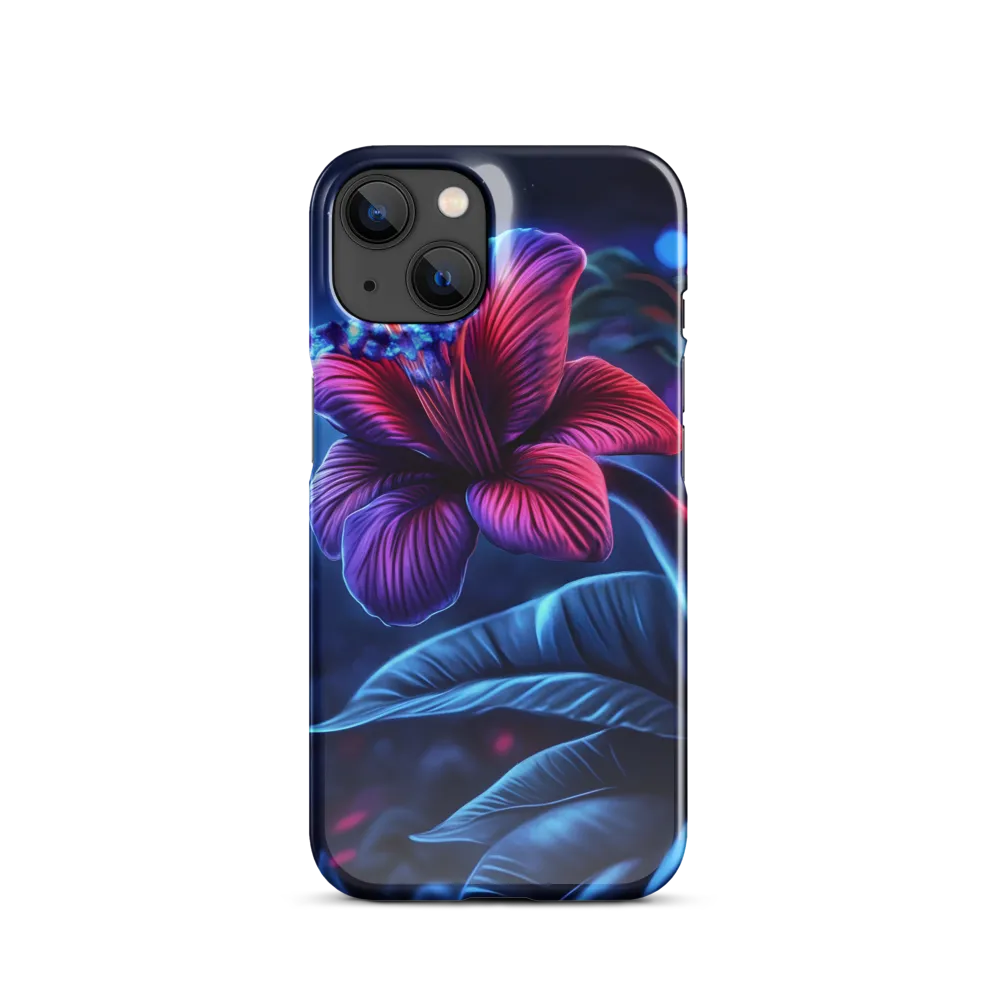 Illuminated Serenity: The Surreal Blossom
