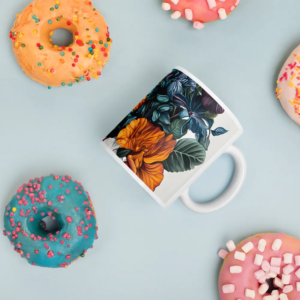 Floral Symphony | Mugs | Multiple Sizes & Colors