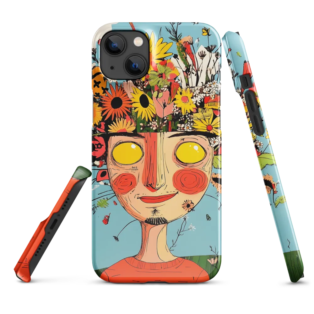 Whimsical Bloom | Phone Case |  14 Plus | Snap Case | Glossy