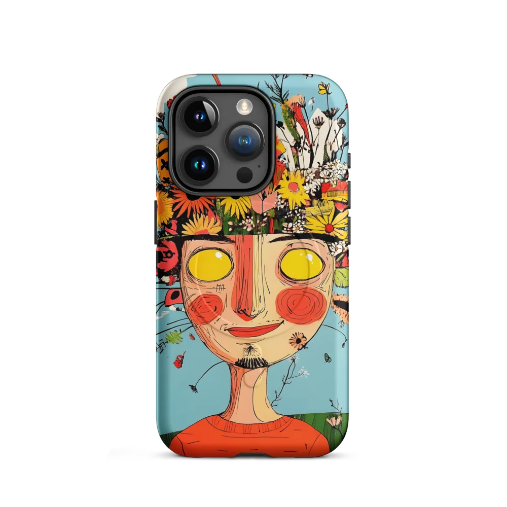 Whimsical Bloom | Phone Case |  15 Pro | MagSafe® Tough Case | Matte