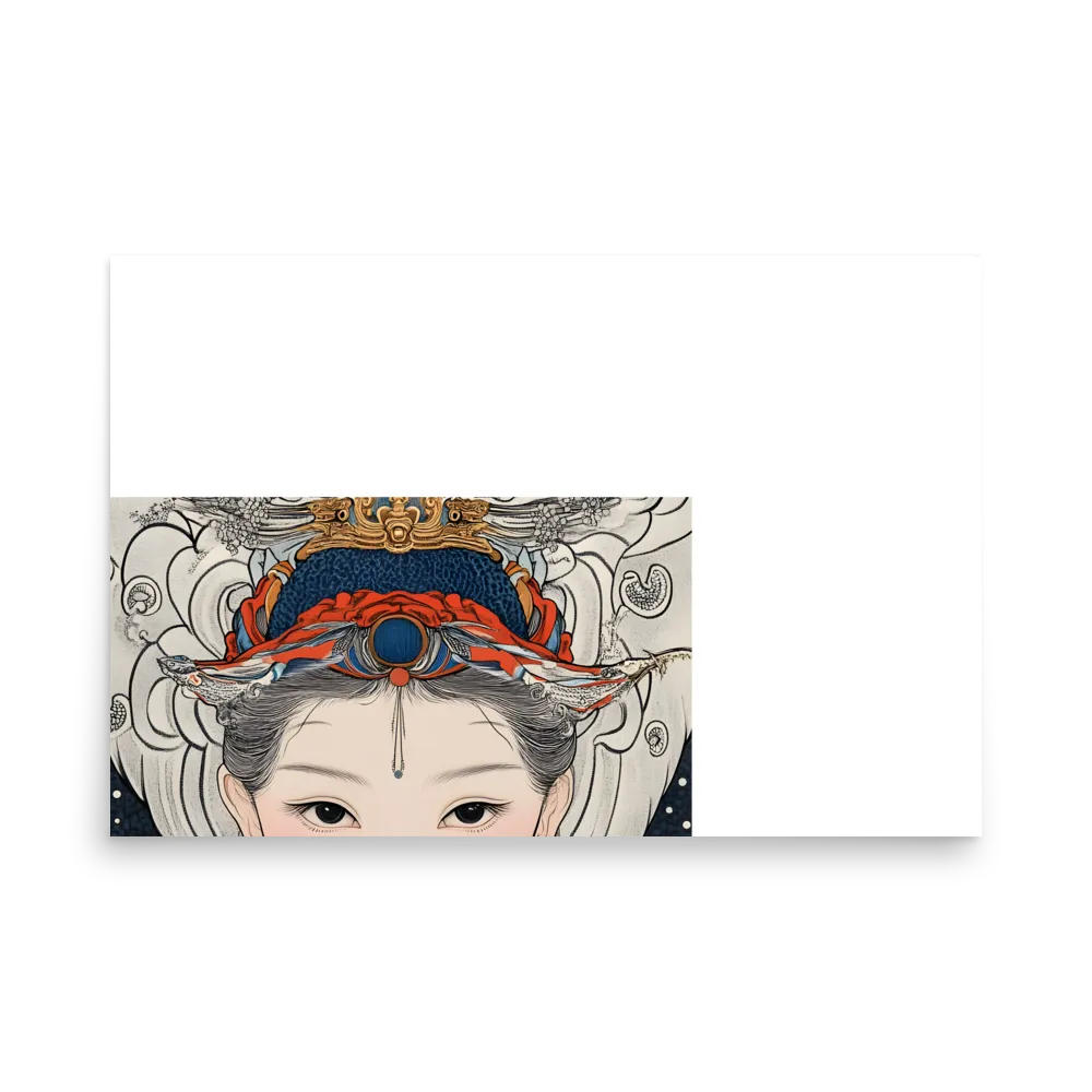 Serenity in Myth: A Traditional Portrait | Poster | 24″×36″
