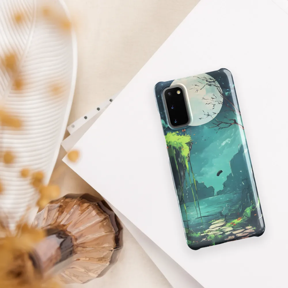 Moonlit Serenity: A Fantastical Landscape