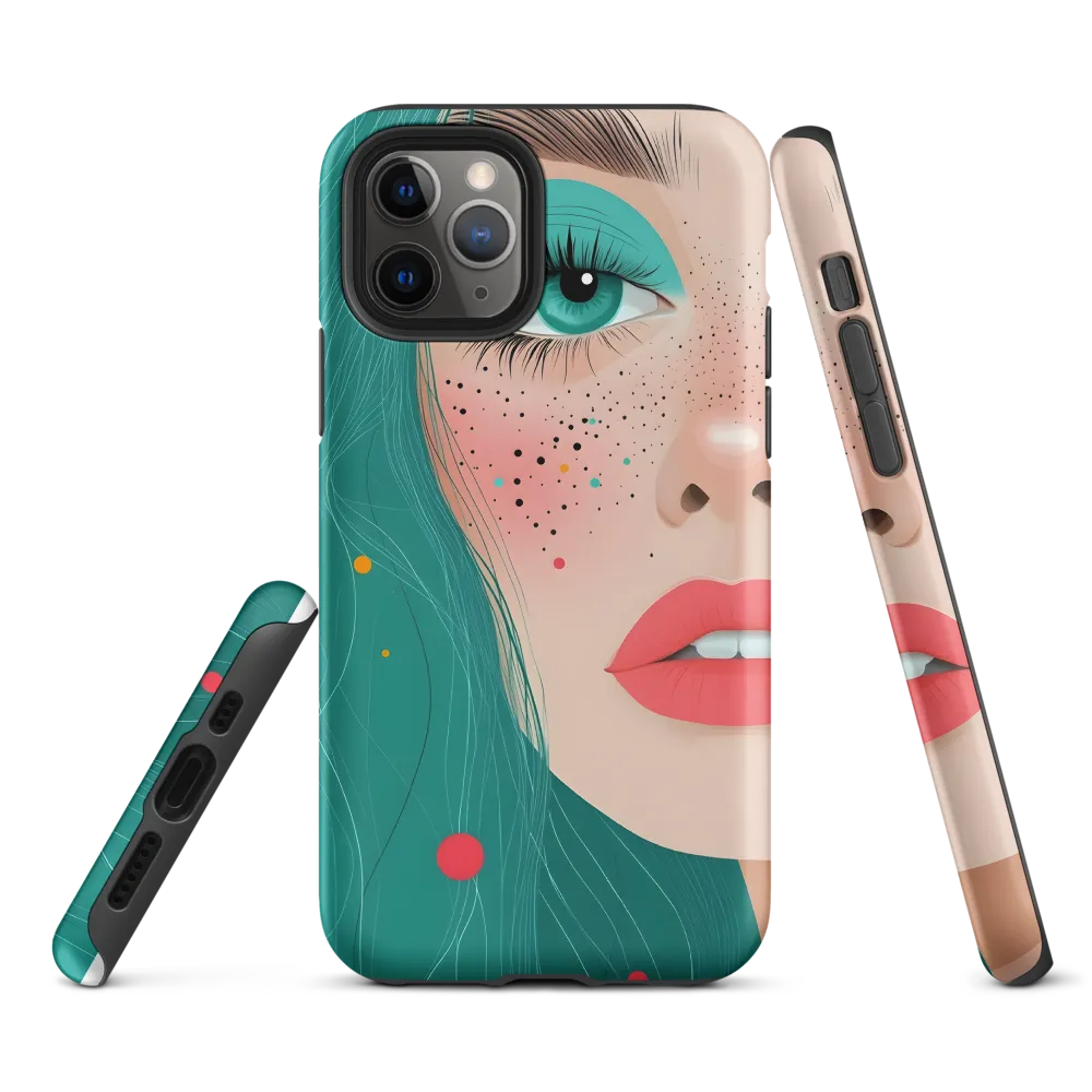 A Playful Portrait: Turquoise Temptation
