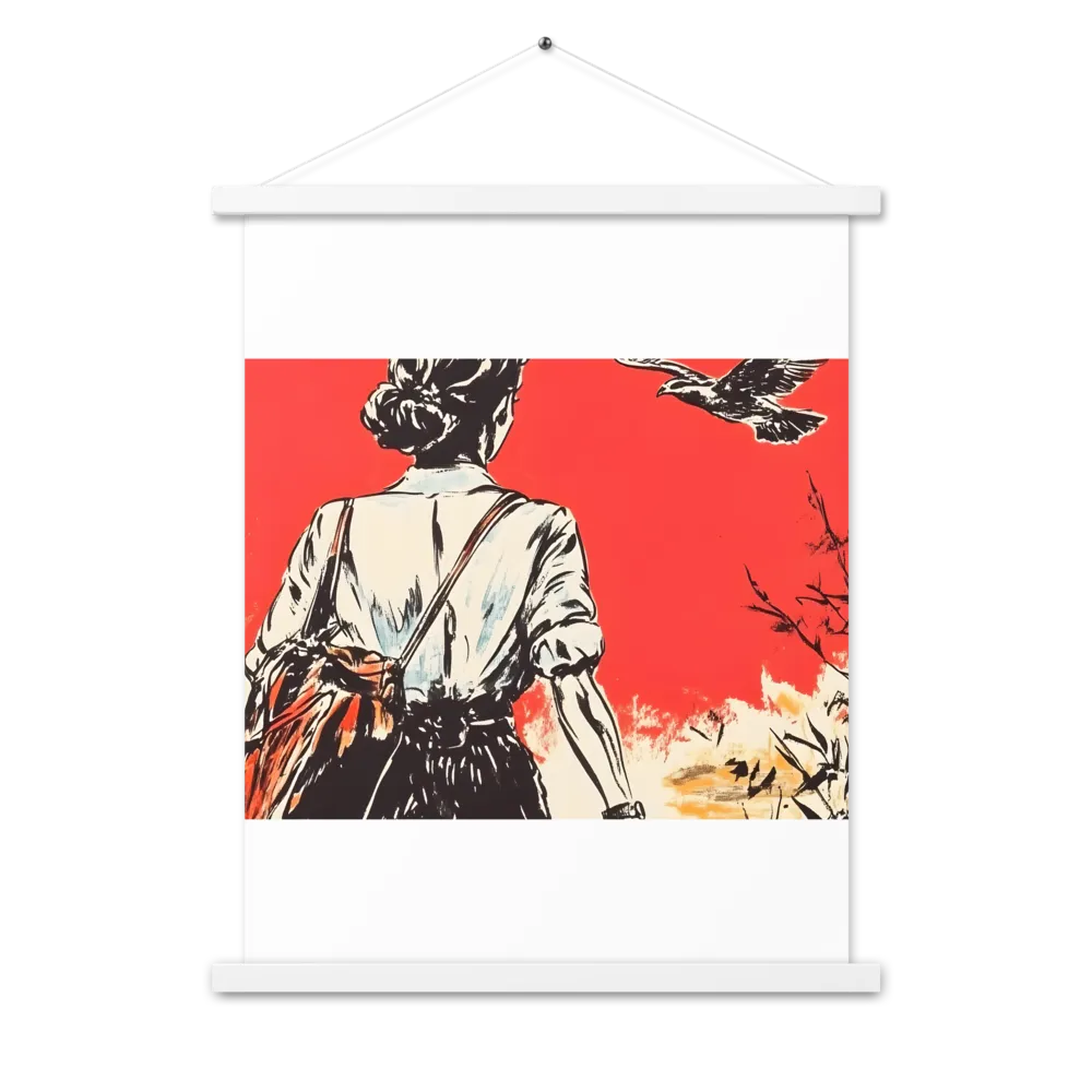 Journey Beyond the Horizon | Poster With White Wood Hanger | 18″×24″