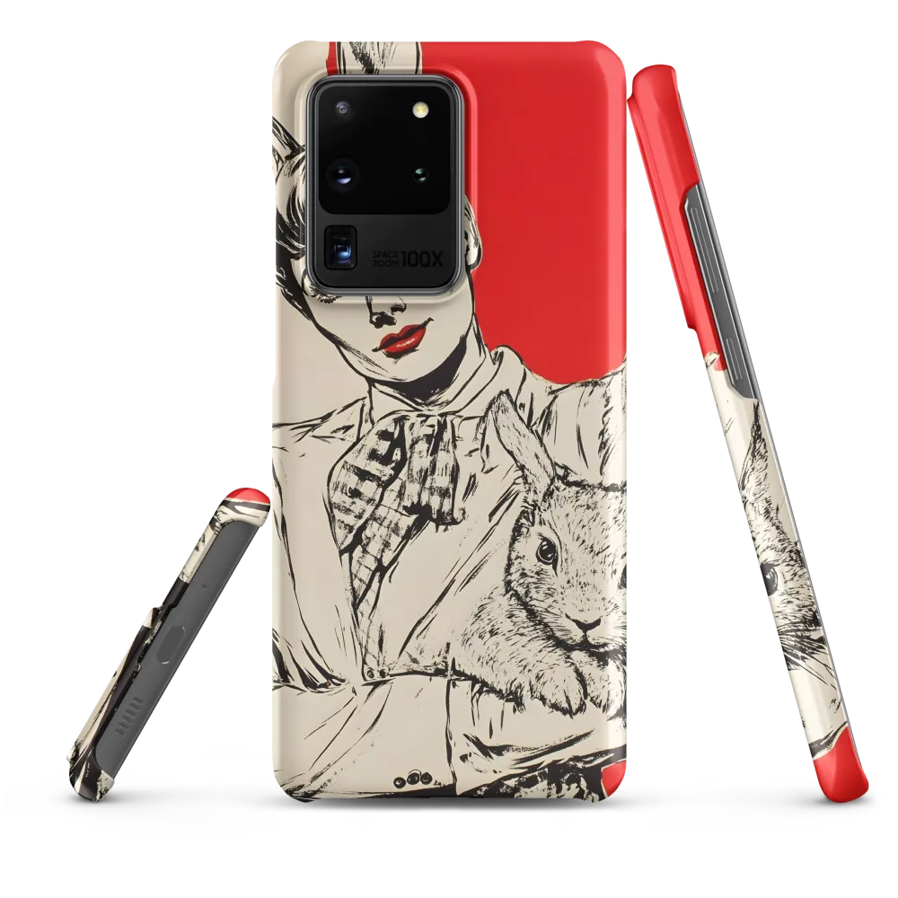 Whimsical Elegance: The Rabbit Lady