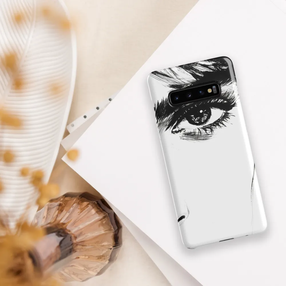 Gaze of Intensity | Phone Case |  S10 Plus | Snap Case | Glossy