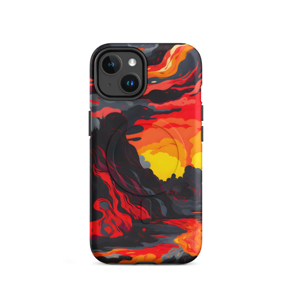 Eruption of Colors | Phone Case |  14 | MagSafe® Tough Case | Matte