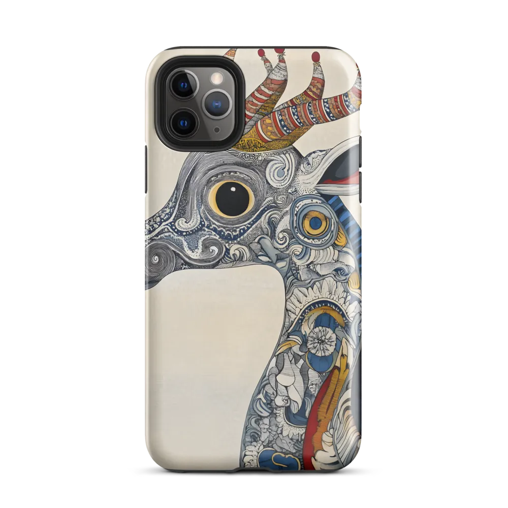 Whimsical Elegance: The Surreal Giraffe | Phone Case |  11 Pro Max | Tough Case | Glossy