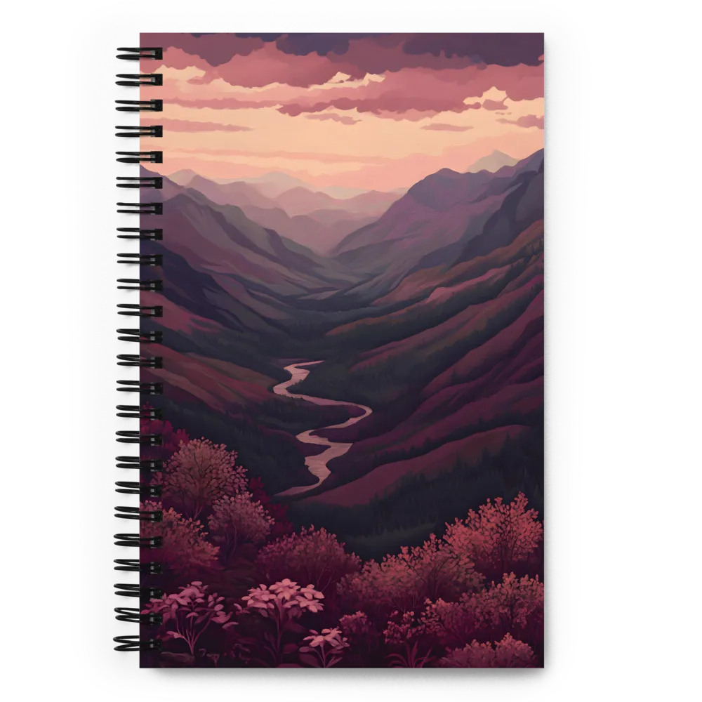 Whispers of Twilight | Spiral Notebook