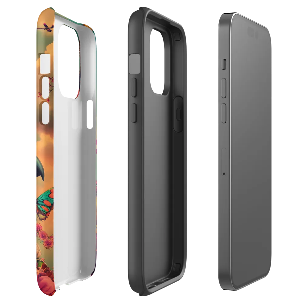 Whimsical Avian Fantasy | Phone Case |  14 Pro Max | Tough Case | Matte