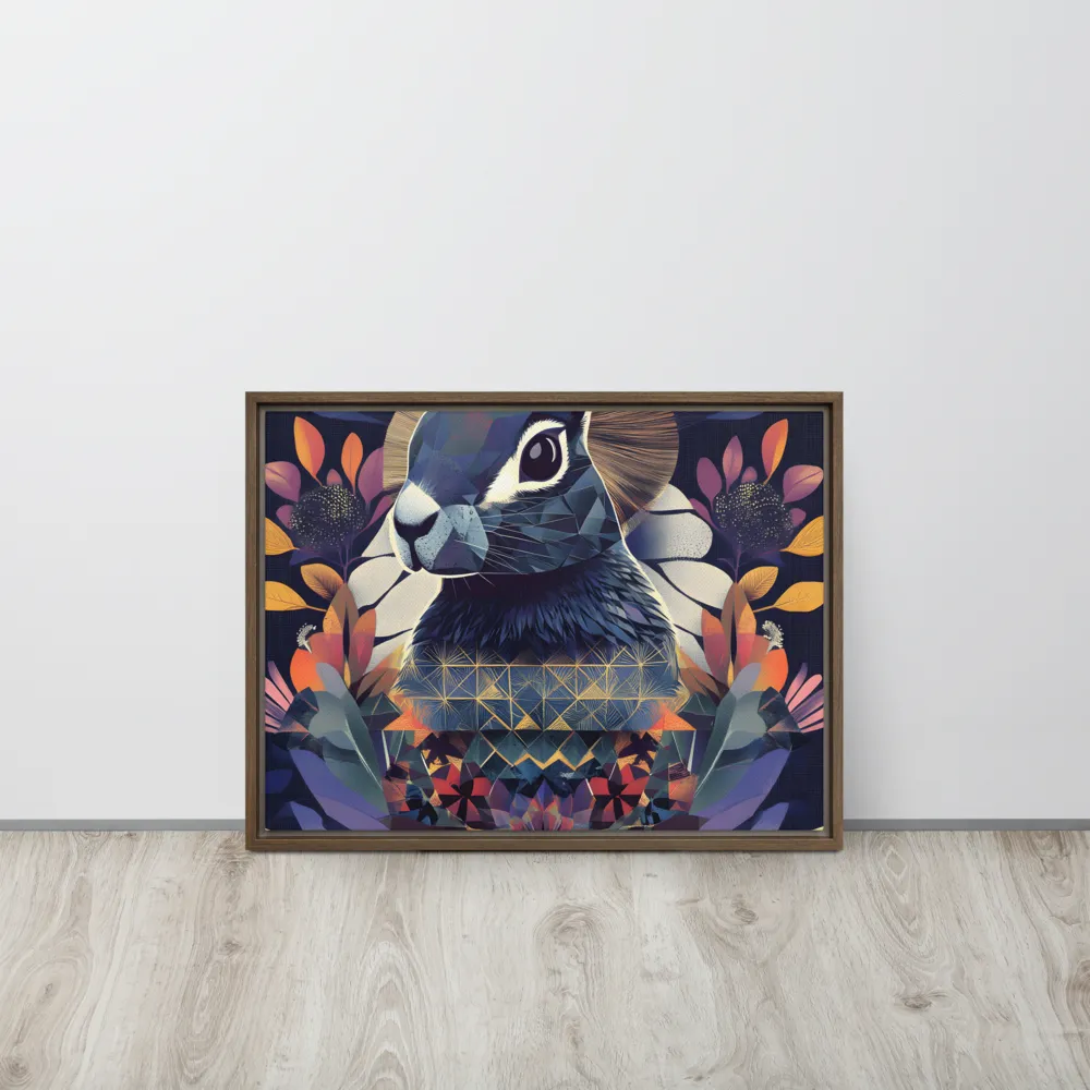 Ethereal Bunny: A Geometric Wonderland