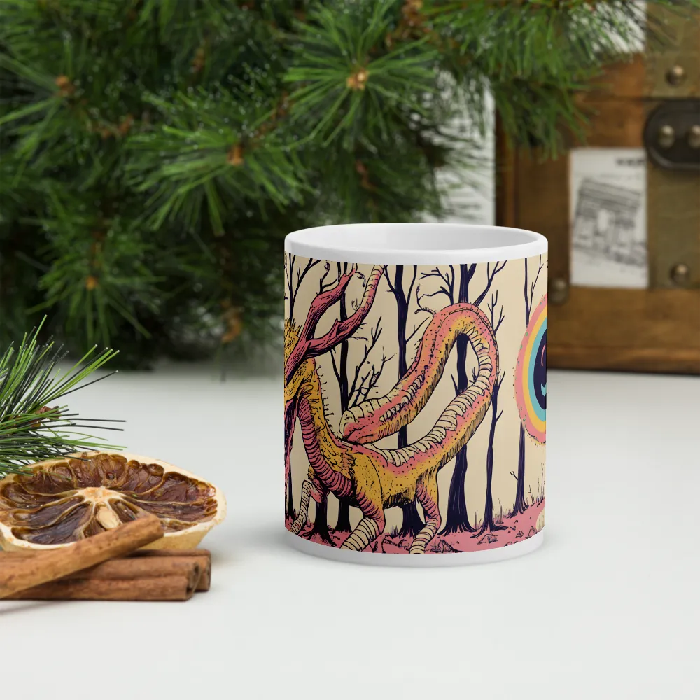 The Enigmatic Dragon of the Desolate Forest | Mugs | Multiple Sizes & Colors