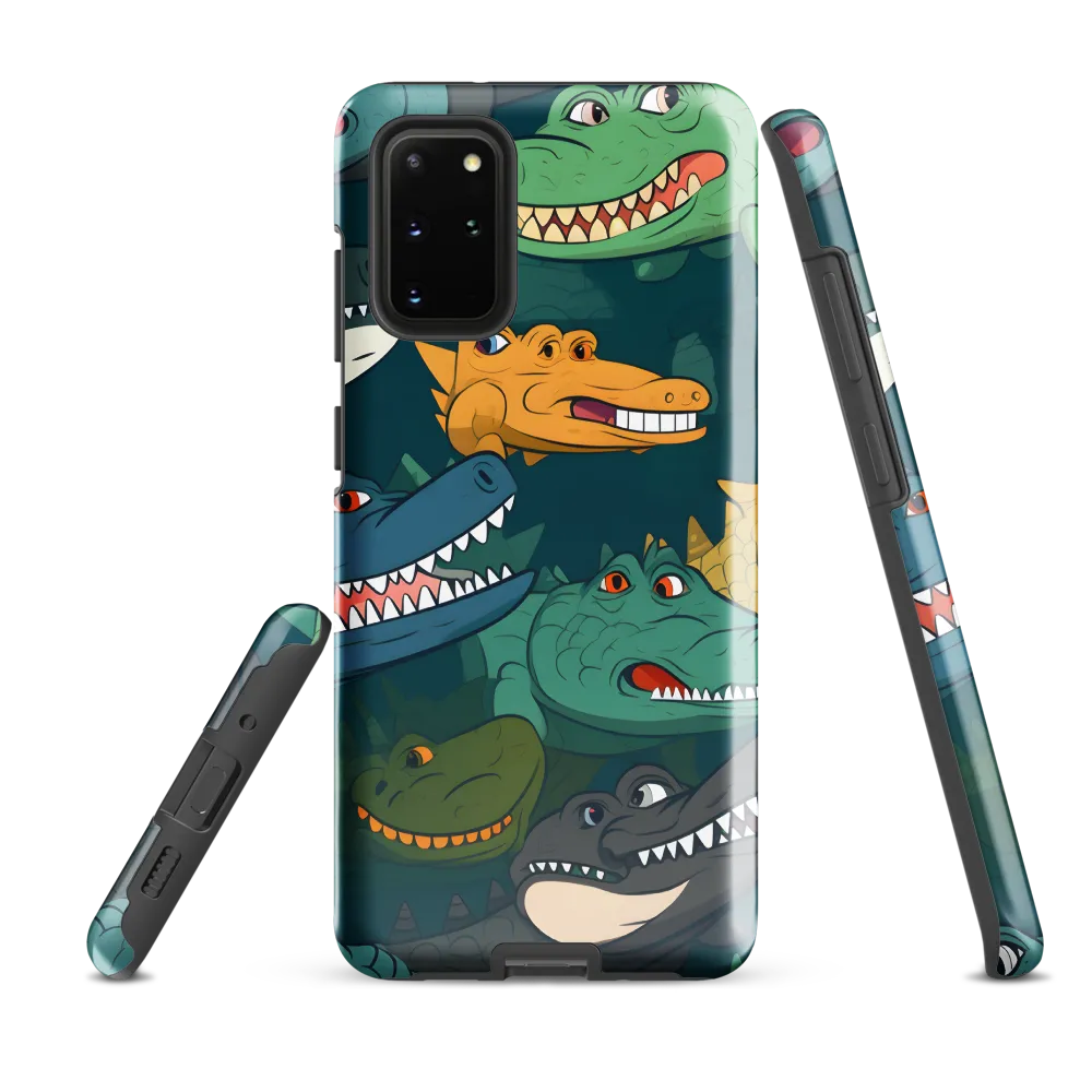 Cheerful Crocodilian Parade