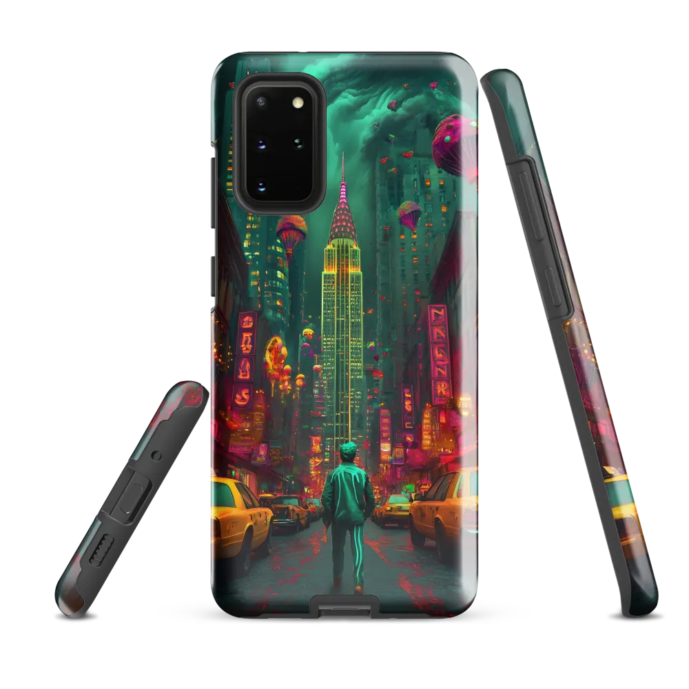 Neon Dreams: A Surreal Urban Journey