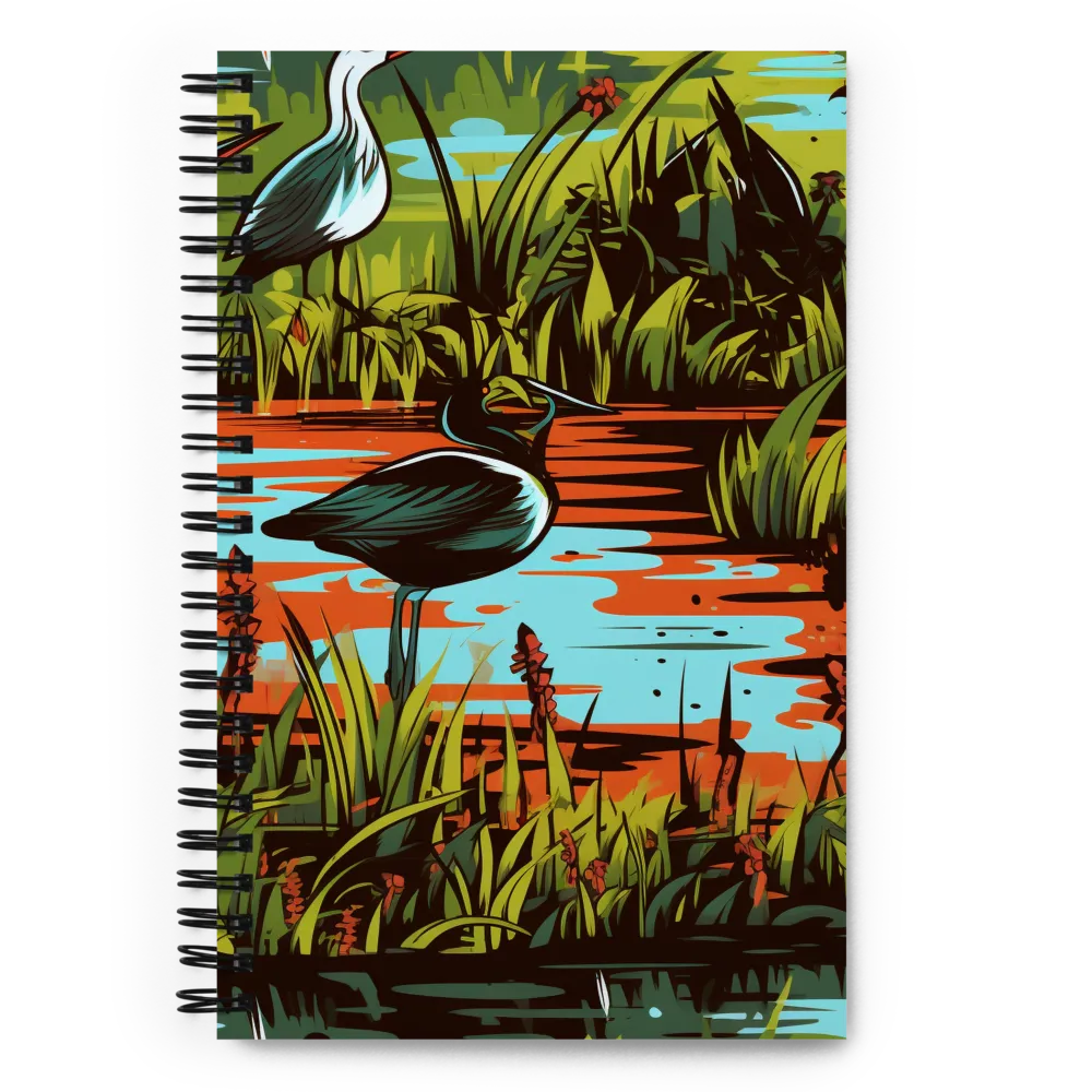 Marshland Symphony | Spiral Notebook