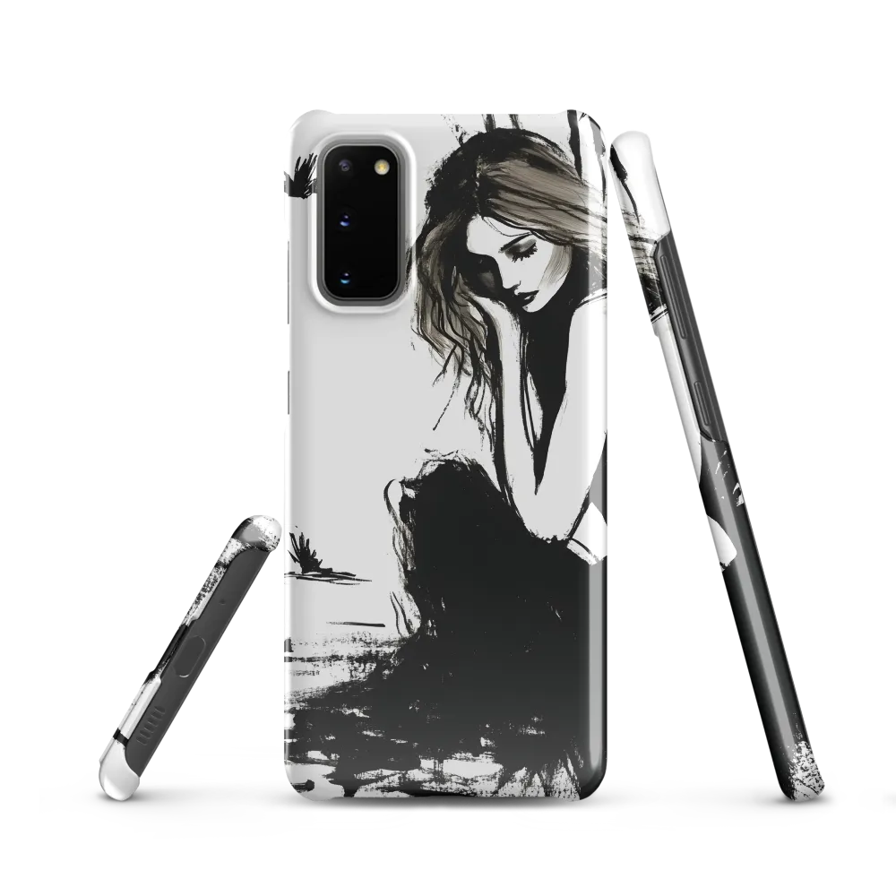 Reflections of Solitude | Phone Case |  S20 | Snap Case | Glossy