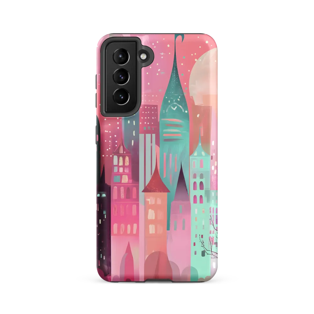Whimsical City at Dusk