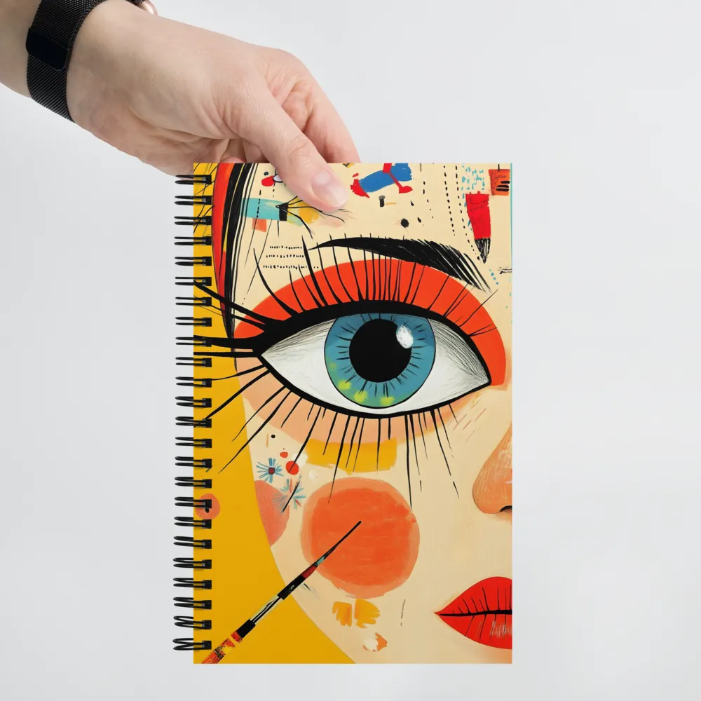 Through the Looking Eye | Spiral Notebook